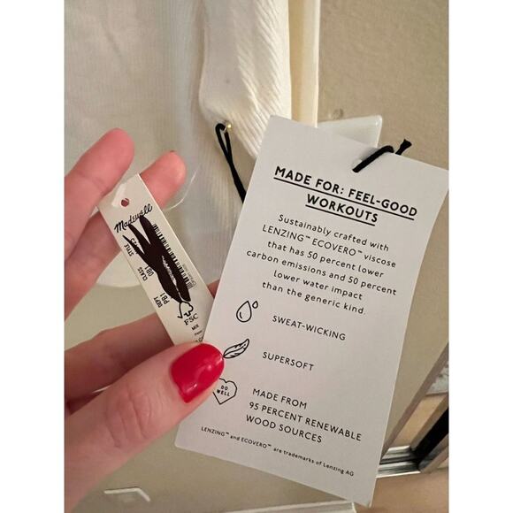 Madewell Raglan Supercropped Tee - Picture 5 of 7